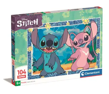 Clementoni Disney Stitch 104 Piece Super Puzzle