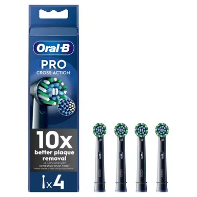 Oral-B Pro Cross Action Toothbrush Heads 4 pack
