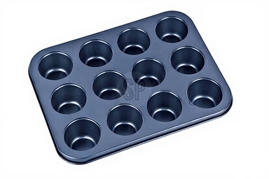 Muffinform Stahl für 12 Muffins 26