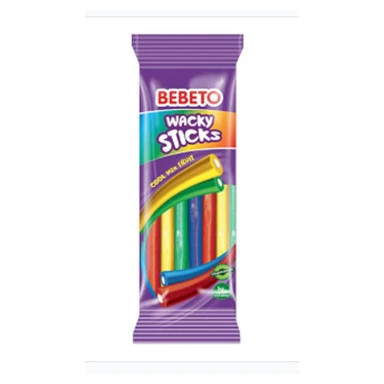 Bebeto Wacky Stick Cool Tutti Frutti 180g