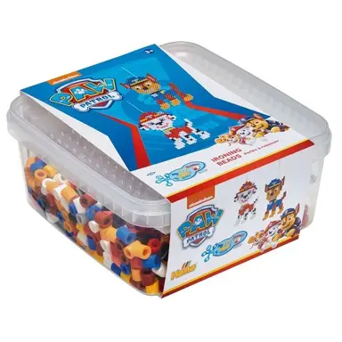 Hama 8752 Paw Patrol Box, 900 Maxiperlen und Steckplatten