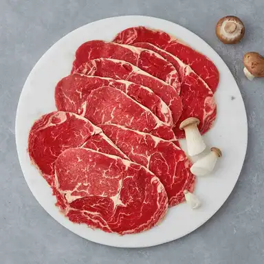 HVC Dünn geschnittenes Rib-Eye-Rindfleisch 1,2 mm für Hot Pot 500 g