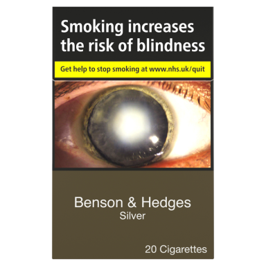 Benson & Hedges Silver 20 Cigarettes