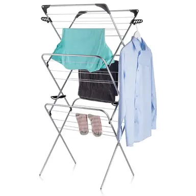 Minky 3 Tier Airer with Flip Outs