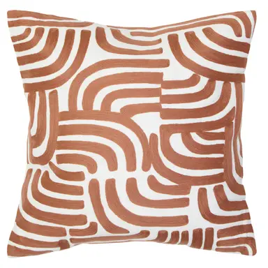 Bosie Cushion Ozella Square Terracotta/Cream