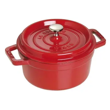 Staub Cocotte Gusseisen-Schmortopf mit Deckel 22 cm 2,6 L