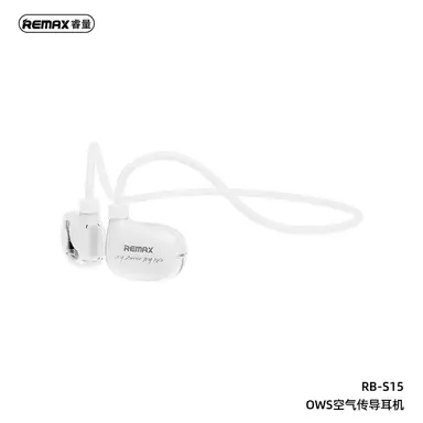 REMAX OWS Open-Ear Air Conduction Earbuds - White