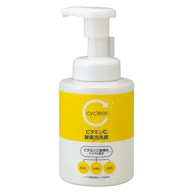 Cyclear Mousse nettoyante enzymatique à la vitamine C - 300 ml