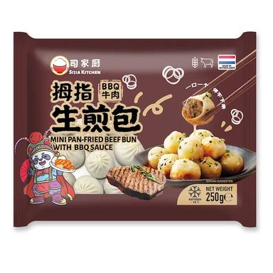 Sijia Chu duimgebakken pannekoeken runderbarbecue smaak 250g