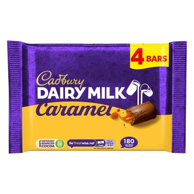 Cadbury Dairy Milk Caramel 4 pack