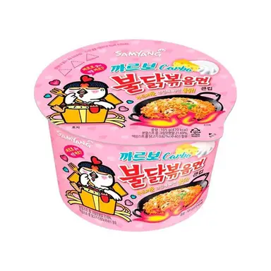 SamYang Hete kip smaak Ramen Carbonara grote kop 105g
