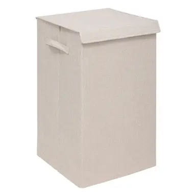 74L Wäschekorb Leinenfarbe