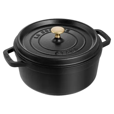 STAUB Cocotte Classic en fonte émaillée avec couvercle, 24 cm, 3,8 L