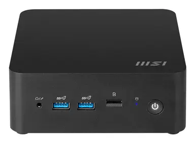 MSI Cubi Nuc AI 1UMG-018BEU pc/werkstation barebone mini-pc zwart 155H Intel SoC
