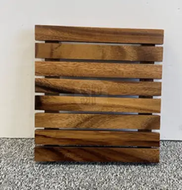 Onderzetter van Acaciahout