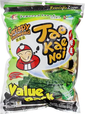 TAOKAENOI Tom Yum Knuspriger Seetang Original 59g