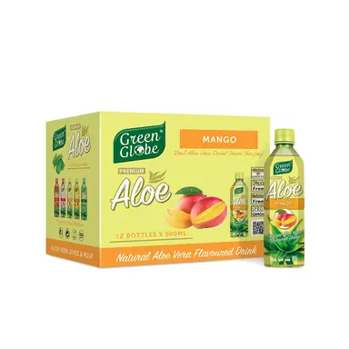 OKF Aloe Vera Getränk Mango 20 X 500 ML OKF 1 Box [inkl. €0,15 Pfand]