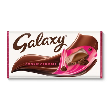 Galaxy Cookie Crumble Milk Chocolate 114g