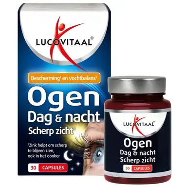 Lucovitaal Ogen Dag & Nacht Scherp zicht 30 pcs