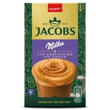 Jacobs Cappuccino Choco Milka Sticks 126.4 g