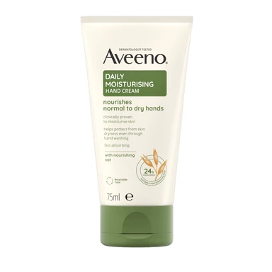 AVEENO Daily Moisturising Hand Cream Sensitive Skin 75ml