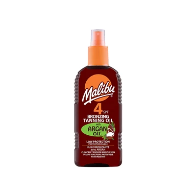 MALIBU 200ML SPF 4 BRUININGSOLIE ARGAN