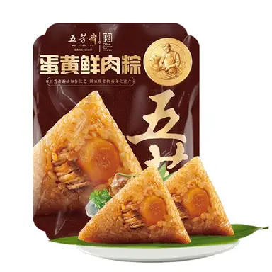 2 x 140 g vacuümverpakte rijstknoedels met varkensvlees en eidooier