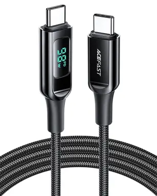 ACEFAST  100W USB-C to USB-C Charging Cable - 1M - Black