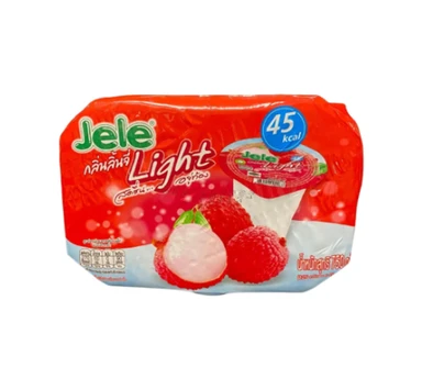 Jele Light Gelée de litchi - 6 x 125 g