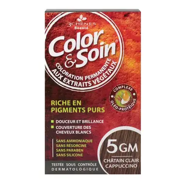 Les 3 Chenes Color 5GM - Cappuccino lichte kastanje 135 ml