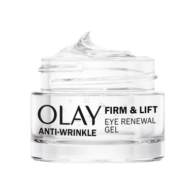 Olay Anti-Wrinkle Firm & Lift Eye Renewal Gel, For Under Eye Puffiness, 15 ml
