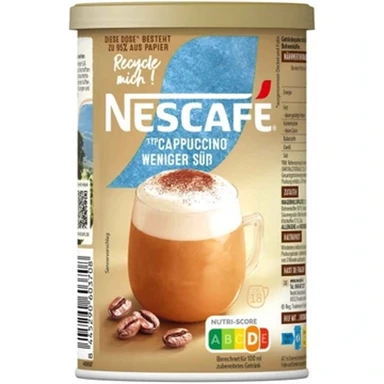 Nescafe Cappuccino Weniger Süß  220 g