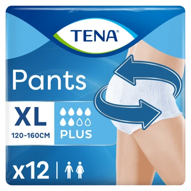 Tena Pants Plus XL 12 Pack