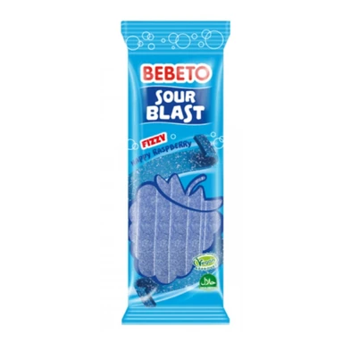 Bebeto Sour Blast Happy Framboos 180 g