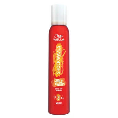 Wella Shockwaves Curls & Waves Mousse 200ml
