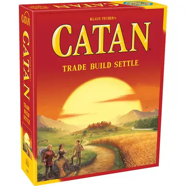 Fun Strategy Card Game CATAN Board for Family and Friends Perfect for Game Nights and Social Events CATAN