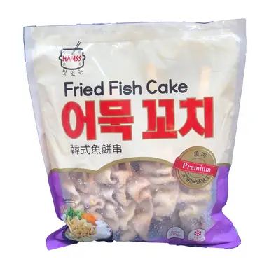 Hanss Koreaanse Gefrituurde Viscake met Spies 200g