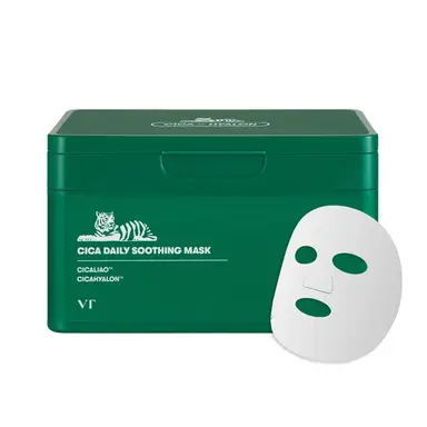 VT Cosmetics Cica Daily Soothing Mask 350 g x 30 stuks