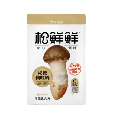 Songxianxian Matsutake Gewürz (Reduziertes Natrium 29%) Beutel 90g