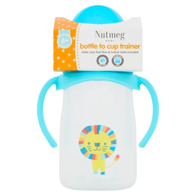 Morrisons Nutmeg Bottle-to-Cup Trainer 6+ Months 250ml