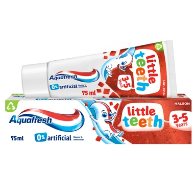 Aquafresh Little Teeth Toothpaste 3-5 Years | Kids Toothpaste | 75ml