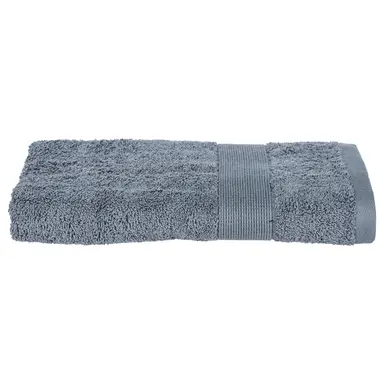 Serviette de toilette gris foncé 450gsm 50x90cm