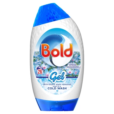 Bold Liquid Laundry Detergent, Spring Awakening, 26 Washes, 858ml