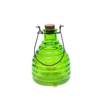 Wespenfalle Glas 9x13cm 1 Stück (Mehrere Farben zufällig versendet)