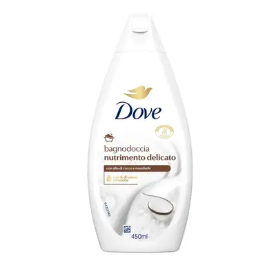 Dove Gel Douche - Nourrissant Délicat (Nutrimento Delicato) - 450 ml