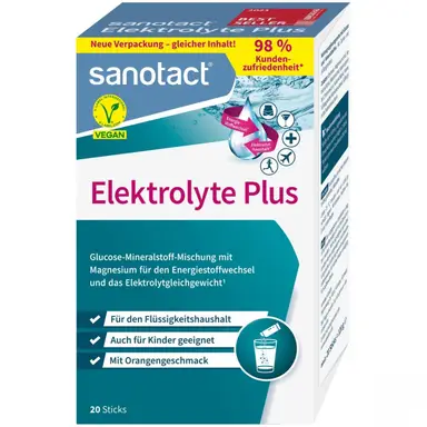 sanotact Elektrolyte plus 20 Beutel