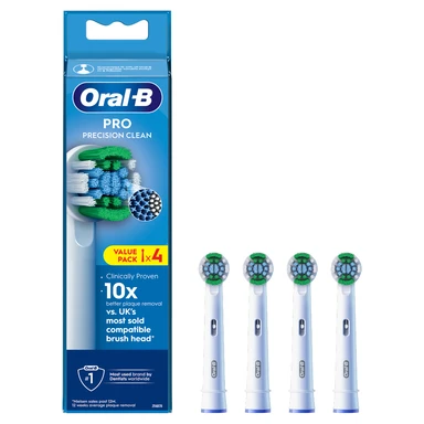 Oral-B Pro Precision Clean Toothbrush Heads 4 pack
