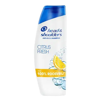 Head & Shoulders Citrus Fresh Anti-Roos Shampoo Voor Vet Haar 300ml. Dagelijks Gebruik