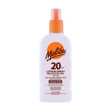 MALIBU 200ML SPF 20 LOTION SPRAY