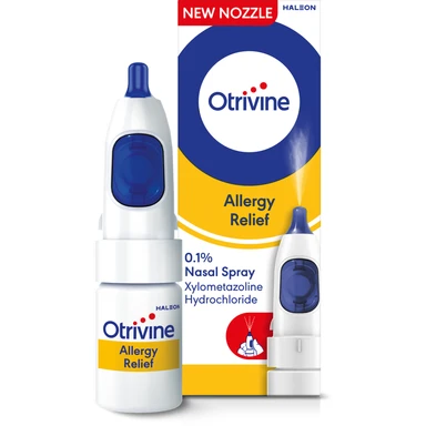 Otrivine Allergy Relief Nasal Spray 0.1% - 10ml